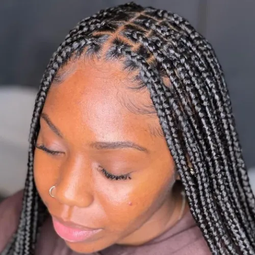 Box Braids by Eunice African Hair Braiding in Killeen, TX