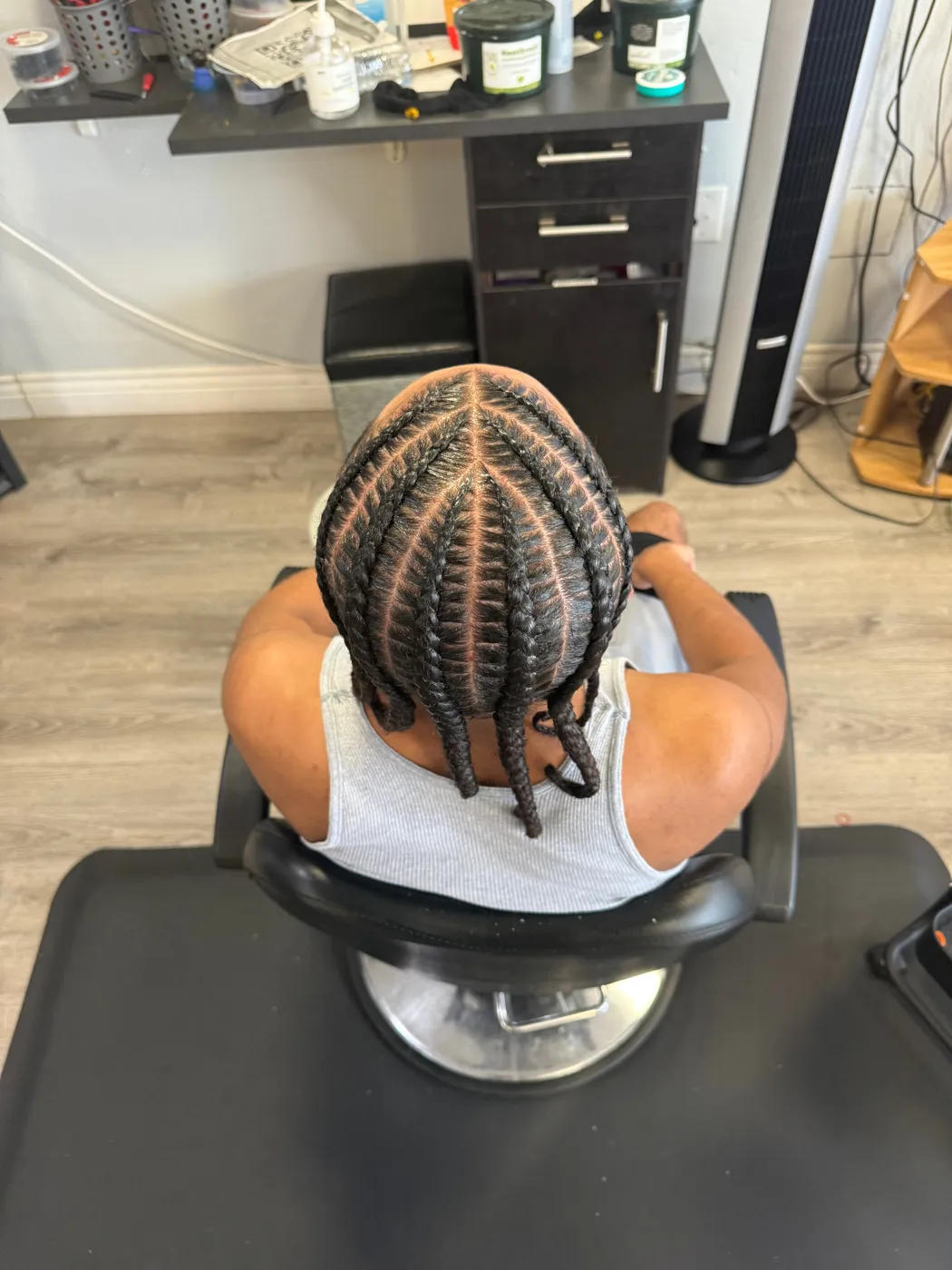 Kids straight-back cornrows in Killeen, TX